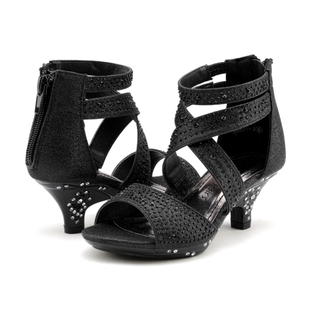 NEW without box Girl's Dream Pairs Dress Pumps Low Heel